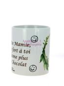 Mug Bonne fête Mamie smiley Personnalisable