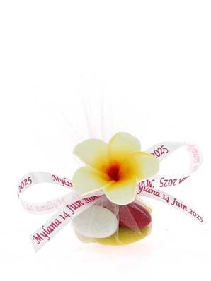 Tulles Dragées Mariage Fleur des Îles - Tulle Dragées Mariage