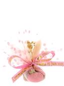 Tulle Dragées Communion Rose Gypsophile - Tulle Dragées Communion