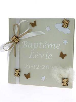 Livre d' Or Personnalisé Renard - Baptême Renard