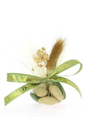 Tulle Dragées Mariage Gypsophile - Tulle Dragées Mariage Personnalisé