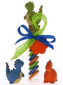 Éprouvette Dragées Baptême Dinosaure - Dragées Baptême Dinosaure